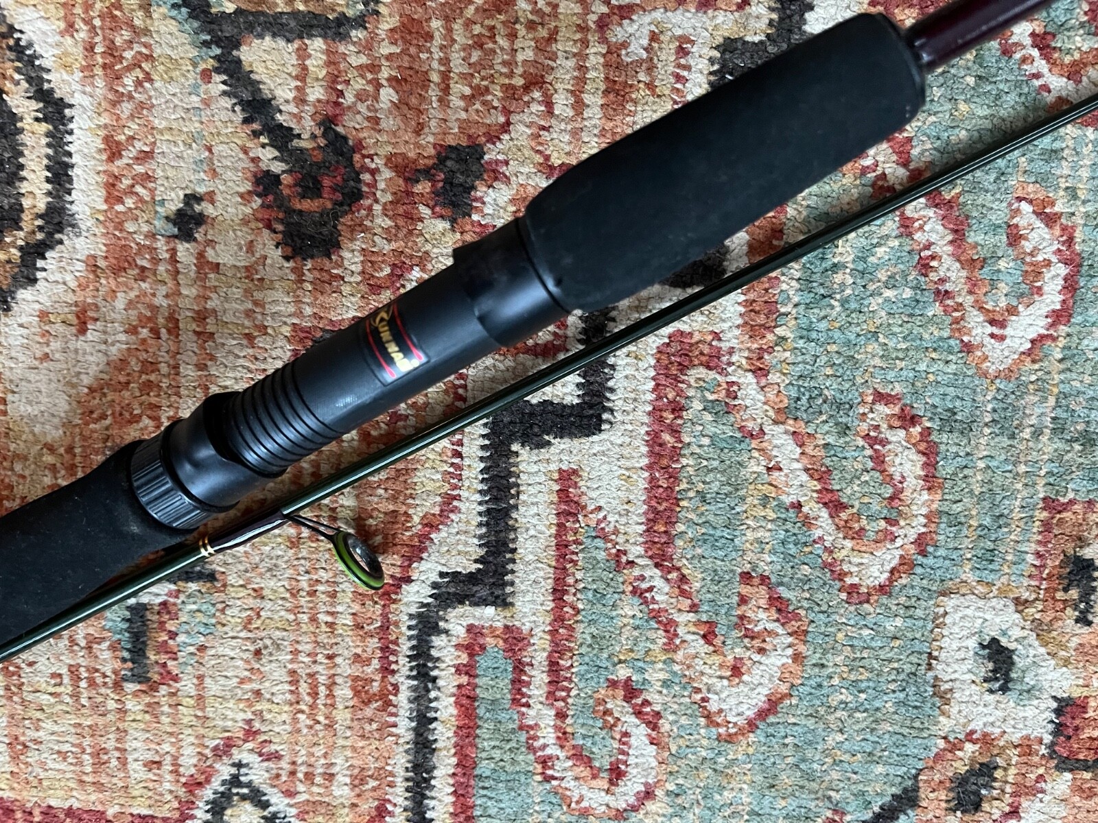 Vintage Kunnan bass/trout fishing rod 6-10lb (25084)