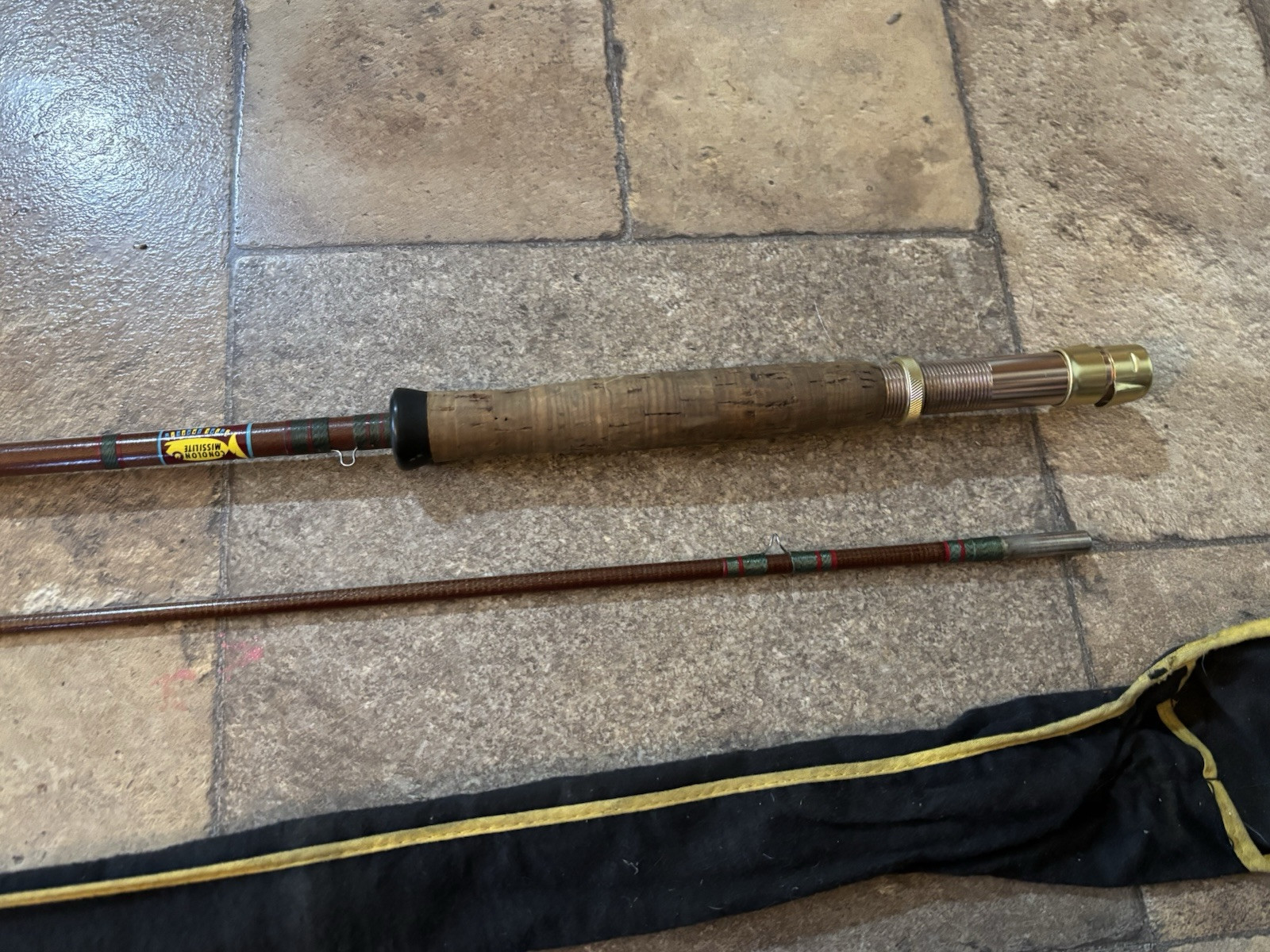 VINTAGE Royal Javelin 2 pcs. 8.5 Ft. Fishing Rod Custom Built Conolon #37654