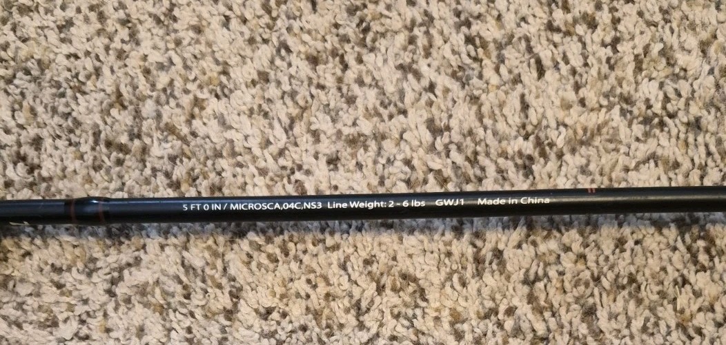 Zebco Micro Casting Fishing Rod – 5′ 2 Piece