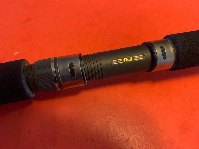 CUSTOM BUILT CALSTAR 6465 6 FOOT 6 INCH 20 TO 50 LB FISHING ROD PERFECTION FUJI