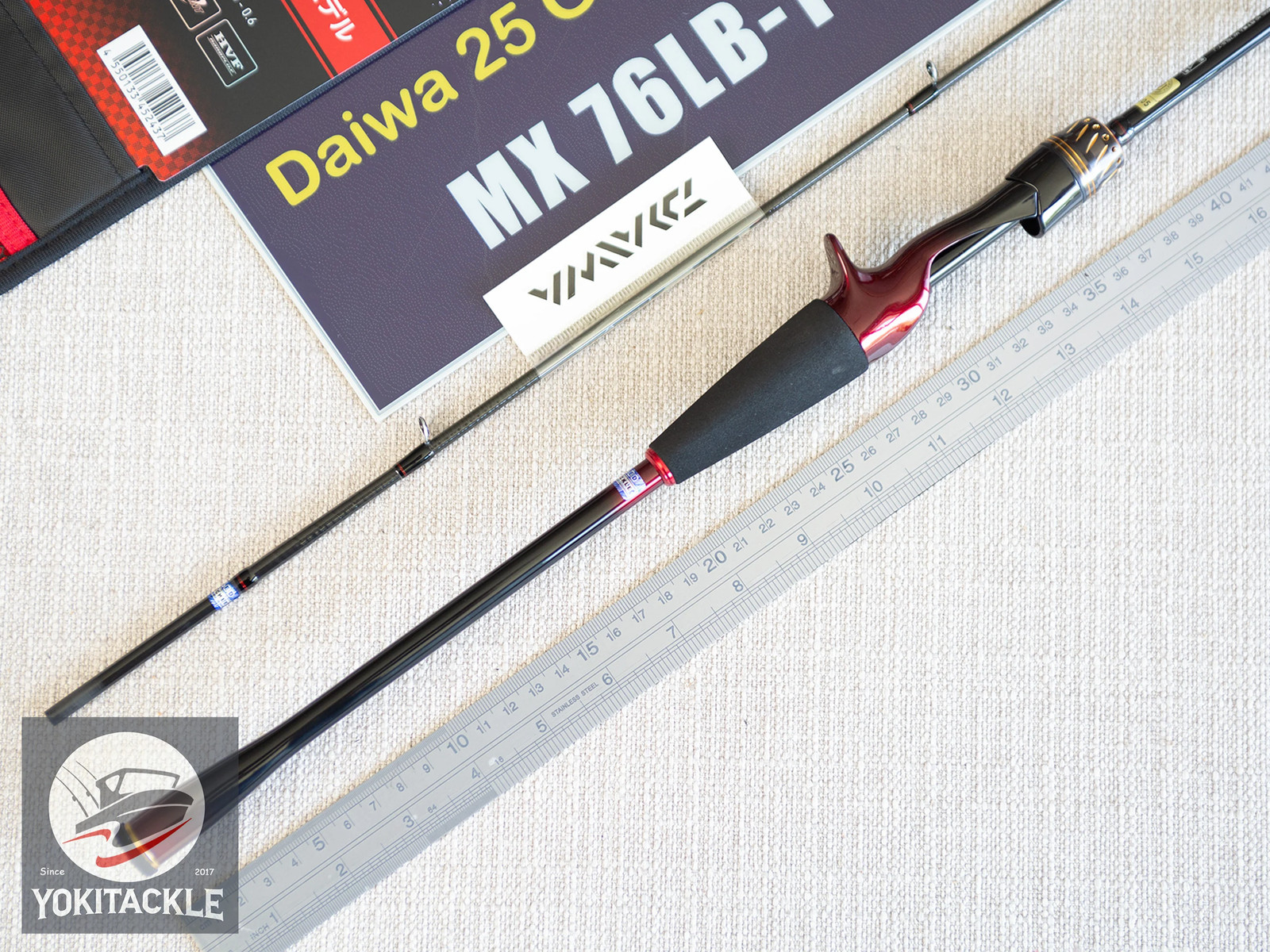 Daiwa 25 GEKKABIJIN MX 76LB-T-J Moonlight Beauty Baitcasting Rod