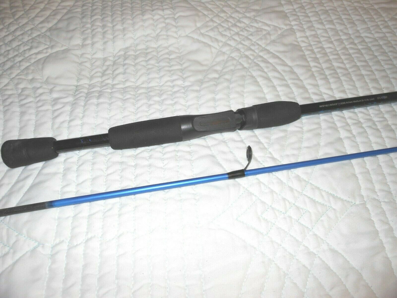 Shakespeare NAVIGATOR NSPR 60 2 M B 6’0” 6-12Lb Line 2 pcs. Spinning Fishing Rod