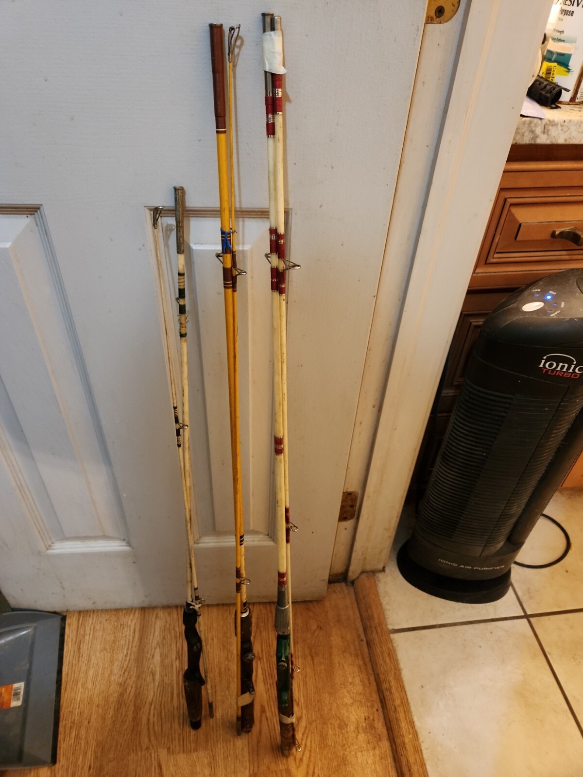 BAIT CASTING fiberglass fishing rods