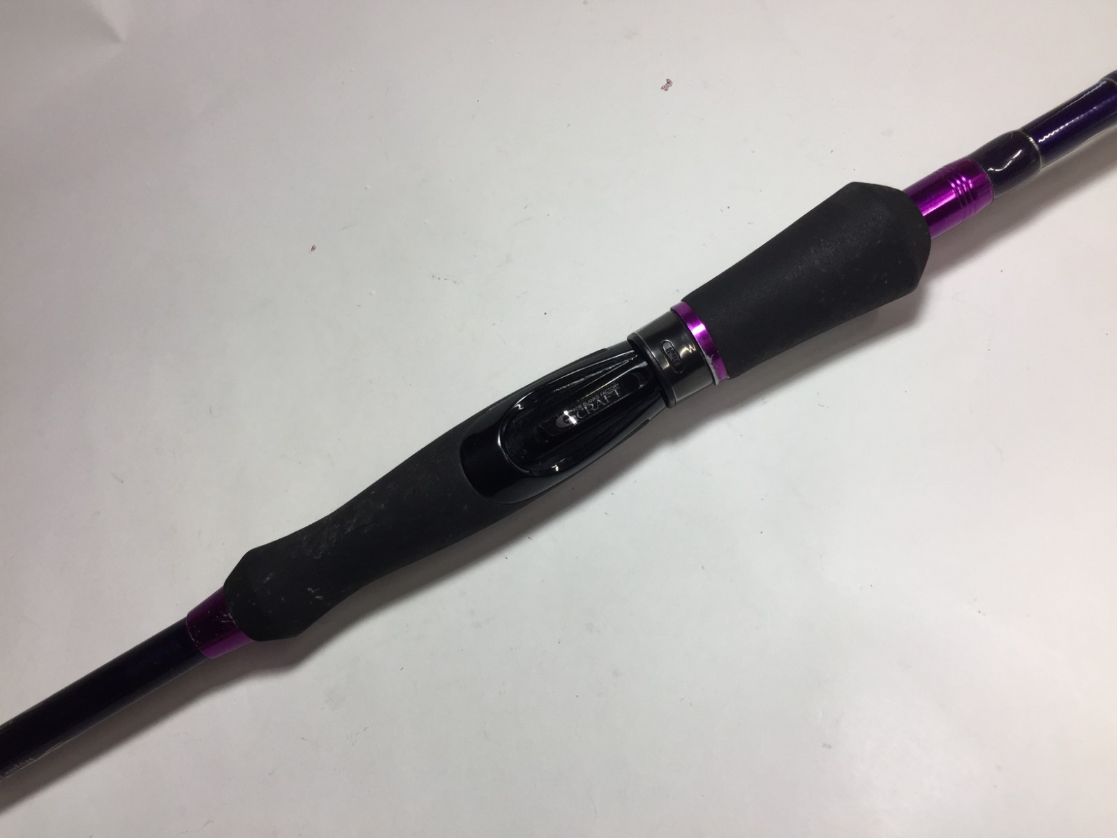 S9119) GCRAFT DEVIL BLACK-MARK BMS-912-MH+ for Saltwater Squid Spinning Rod