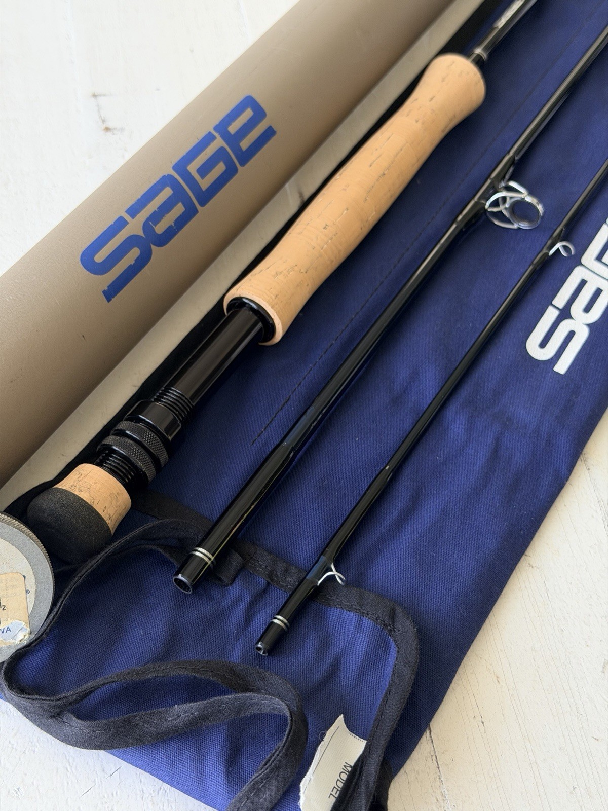 **BEAUTIFUL** 🔥 SAGE SALT RPLXi 8wt. 9’ft FlyRod!!🔥~LEGENDARY~🔥