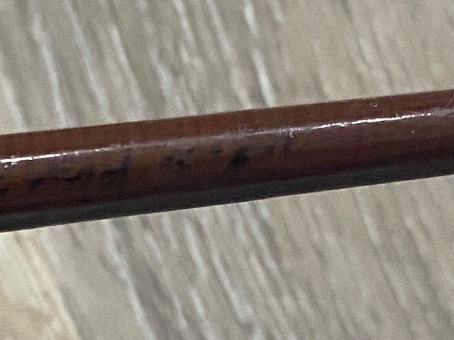 Vintage Custom Fen G Lite 1 Pc Fiberglass Casting Rod 4′ 6″