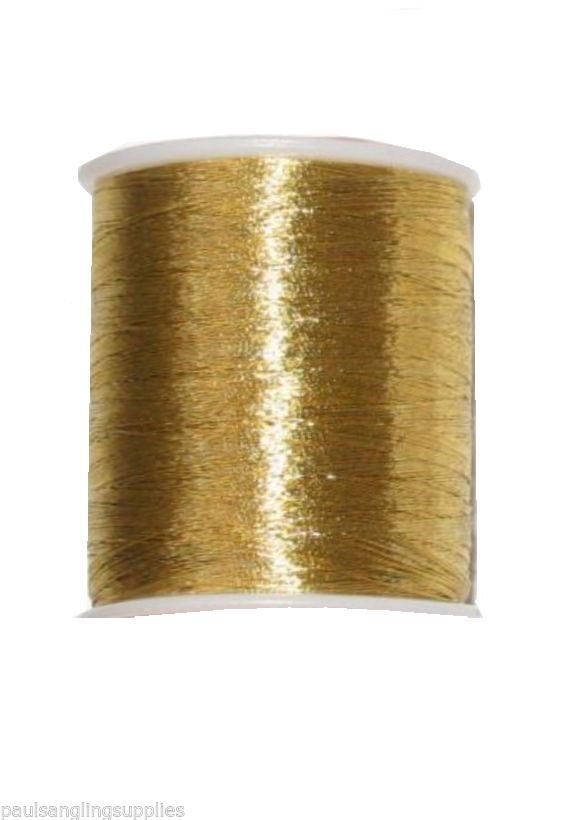Fishing Rod Whipping Thread 100 yds Metallic Gold