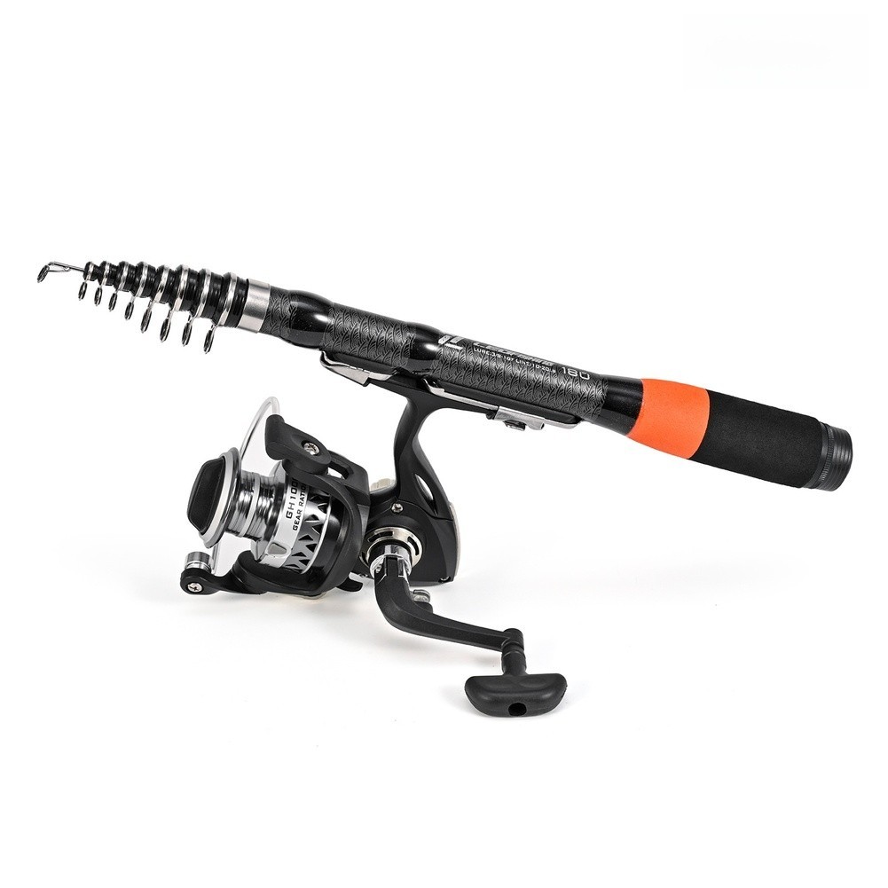For MINI Fiberglass Sea Rod 30.5cm to 180cm Portable Rock Fishing Tool