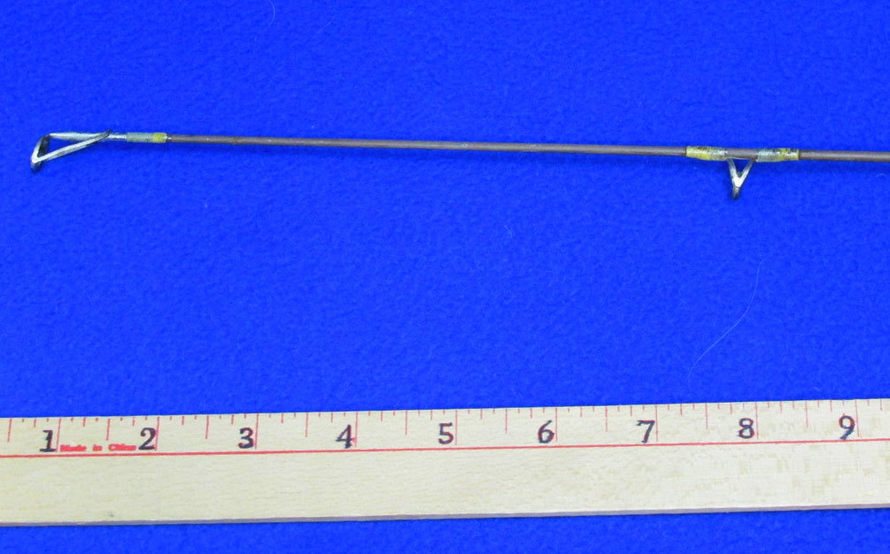 Ice Fishing Rod Fiberglass Handmade Turned Wooden Handle Knobs For Line