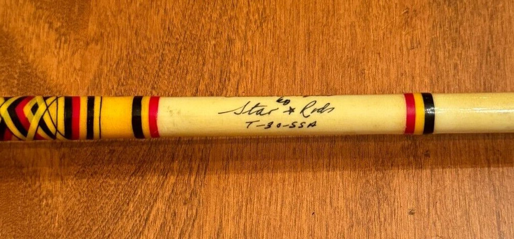 Custom Made Handcrafted STAR RODS Stand Up Conventional Roller Rod 6’4″ T-30-SSA