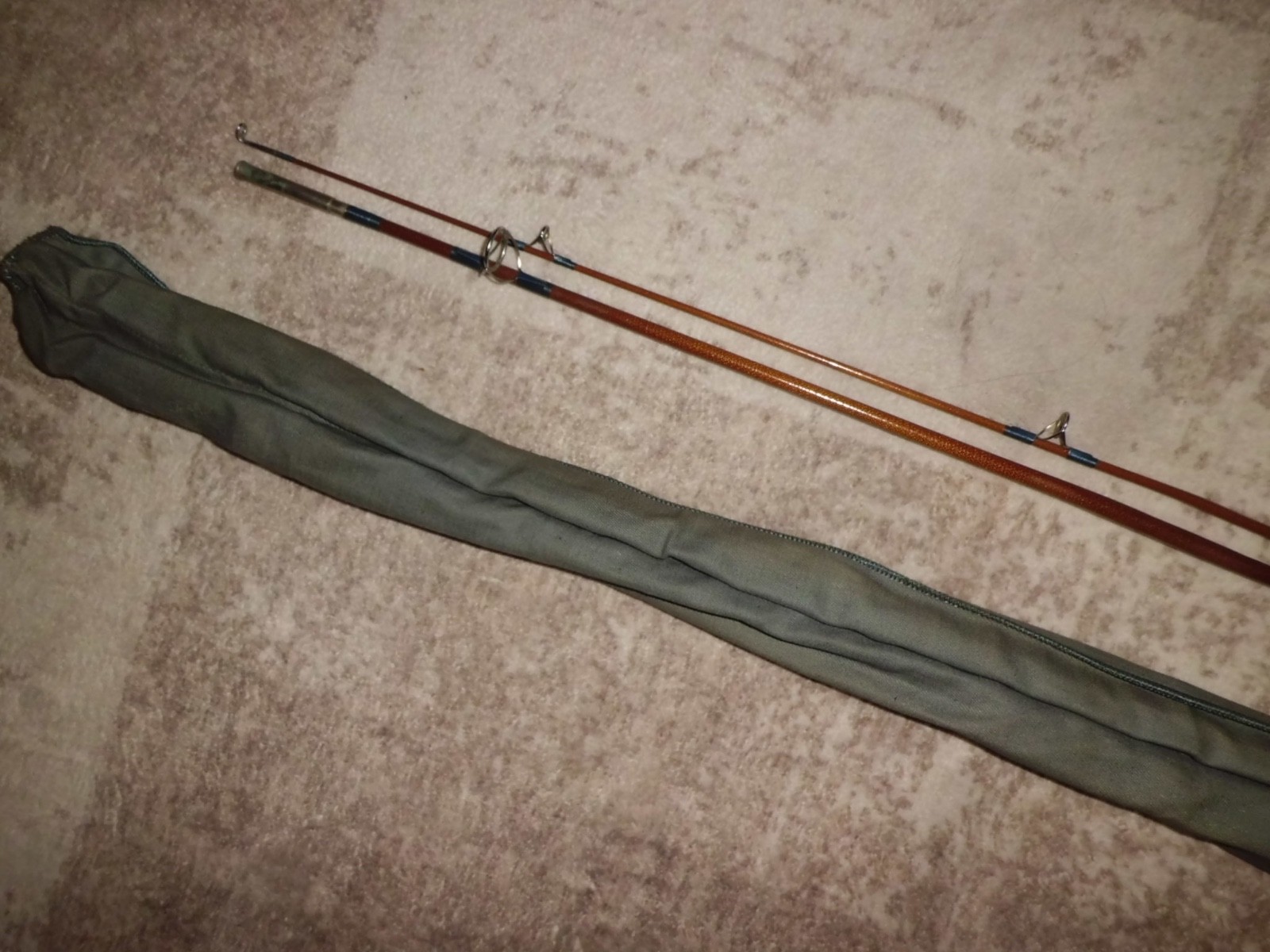 Vintage CONOLON Live Fiber Air-Flite 412 Spinning 6’6″ Rod made in USA