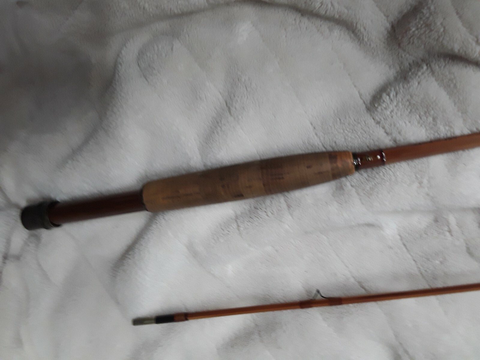BOB TAYLOR 3 PC Fishing rod with case VERY RARE! 2 tips PICK UP ONLY INDIANA