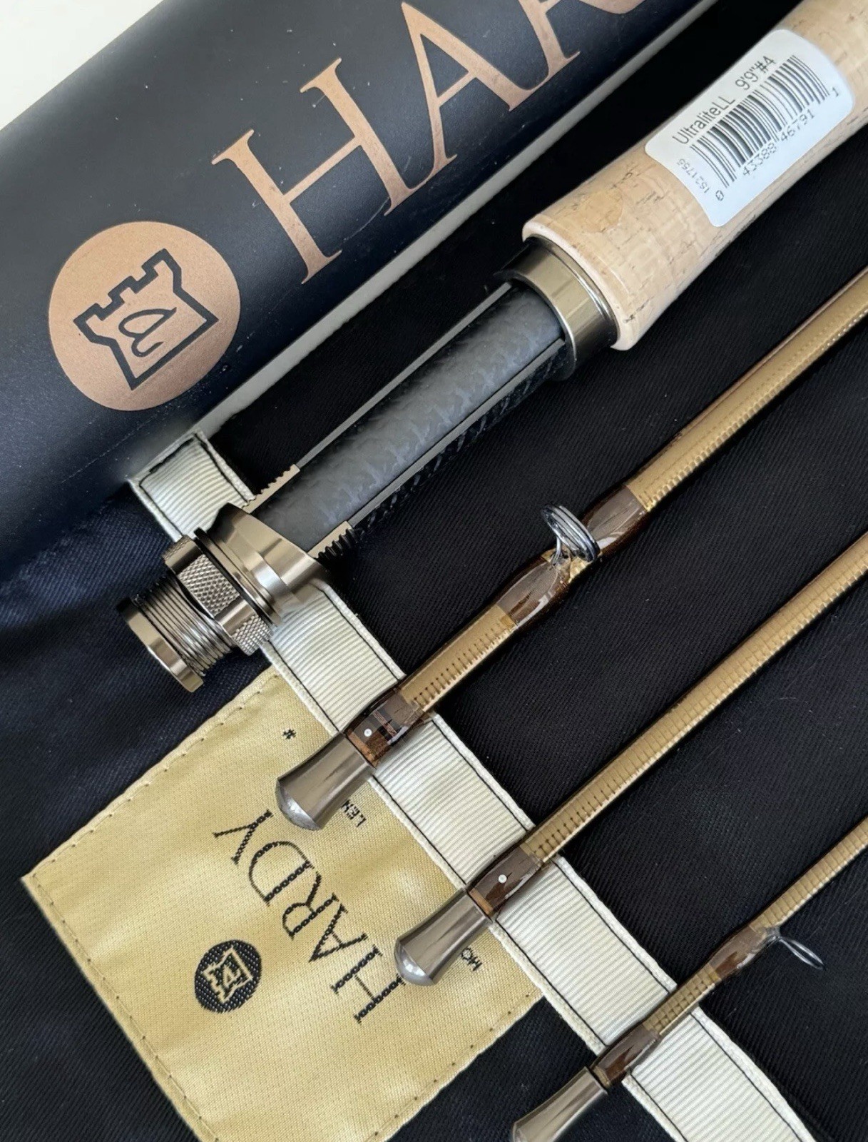 **BEAUTIFUL**🔥 HARDY 3wt. 9’2”in~4pc Ultralite LL Sintrix NSX Fly Rod!! 🔥~NEW~