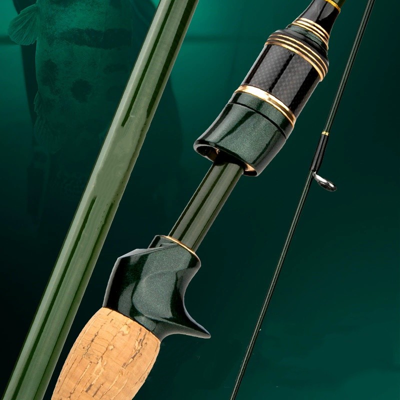 Portable Telescopic 1.83M -2.4M Carbon Fiber Spinning Casting Pole Fishing Rods