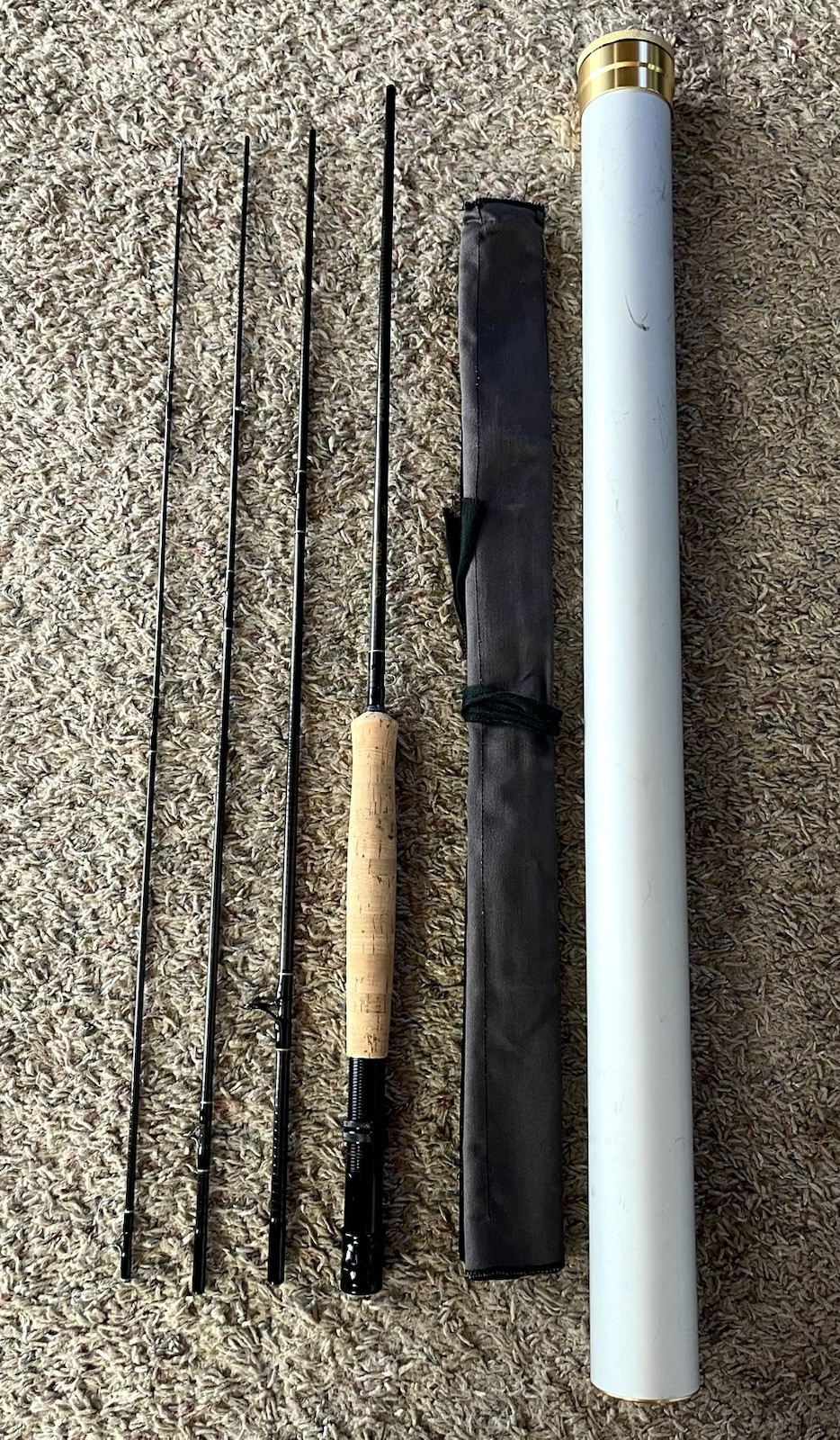 New (Unused) Cortland GRF 1000 Graphite 8’ 5/6wt 4 Piece Fly Rod Made In USA