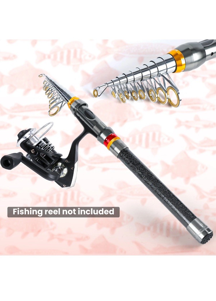 Telescopic Carbon Fishing Rod High Quality carbon fiber Spinning Fishing Rod
