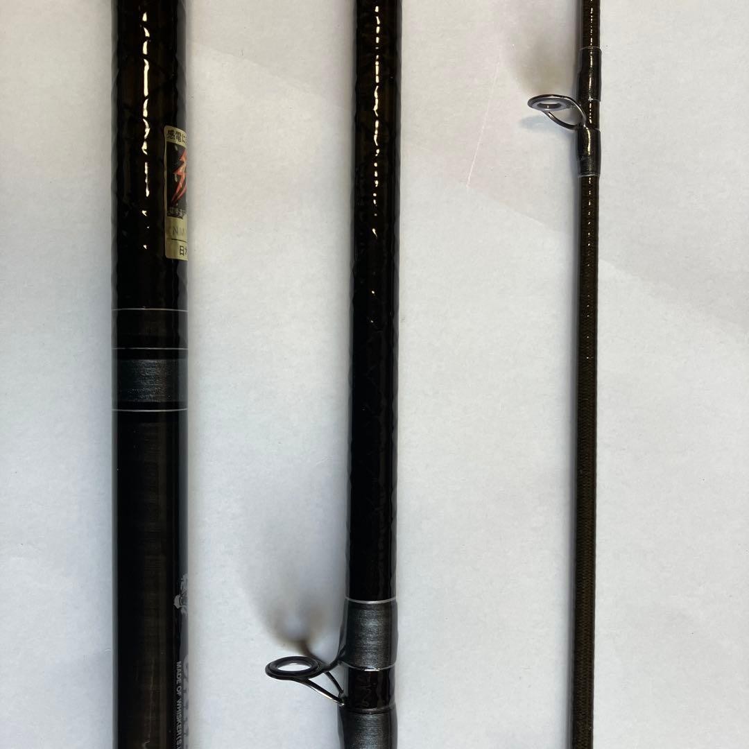 Daiwa Carbo Whisker Kenzaki No.50 3pc Surf Fishing Rod Used with Case