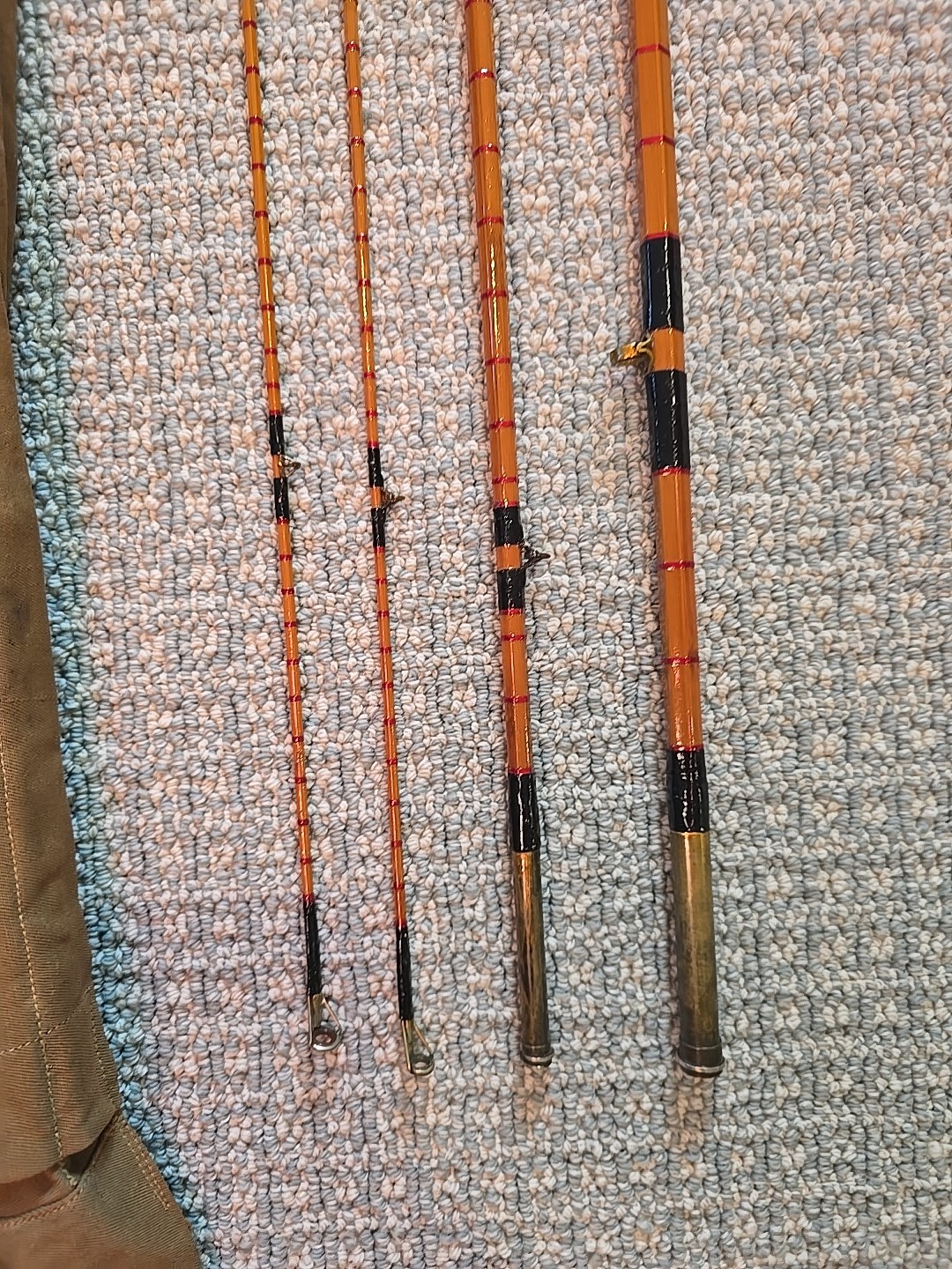 Rare 11’ J. Braddell Split Bamboo/Cane Fly Rod