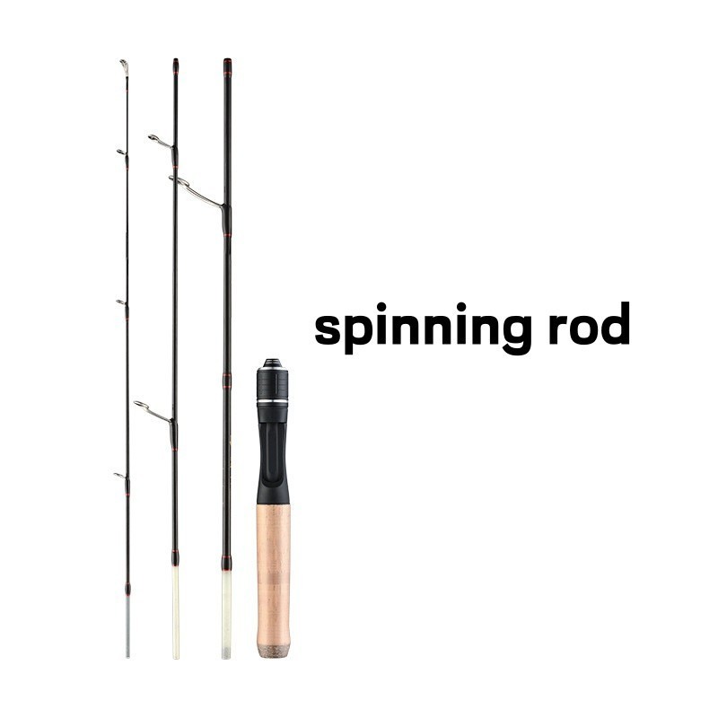Fishing Rod Ultra Light Travel Spinning/Casting Rods Lure High Carbon Fiber Pole