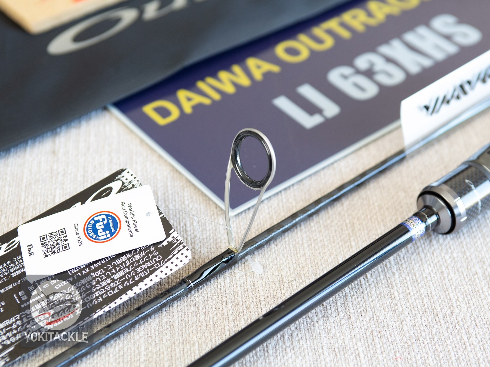 Daiwa 25 OUTRAGE XV LJ 63XHS Light Jigging Spinning Rod