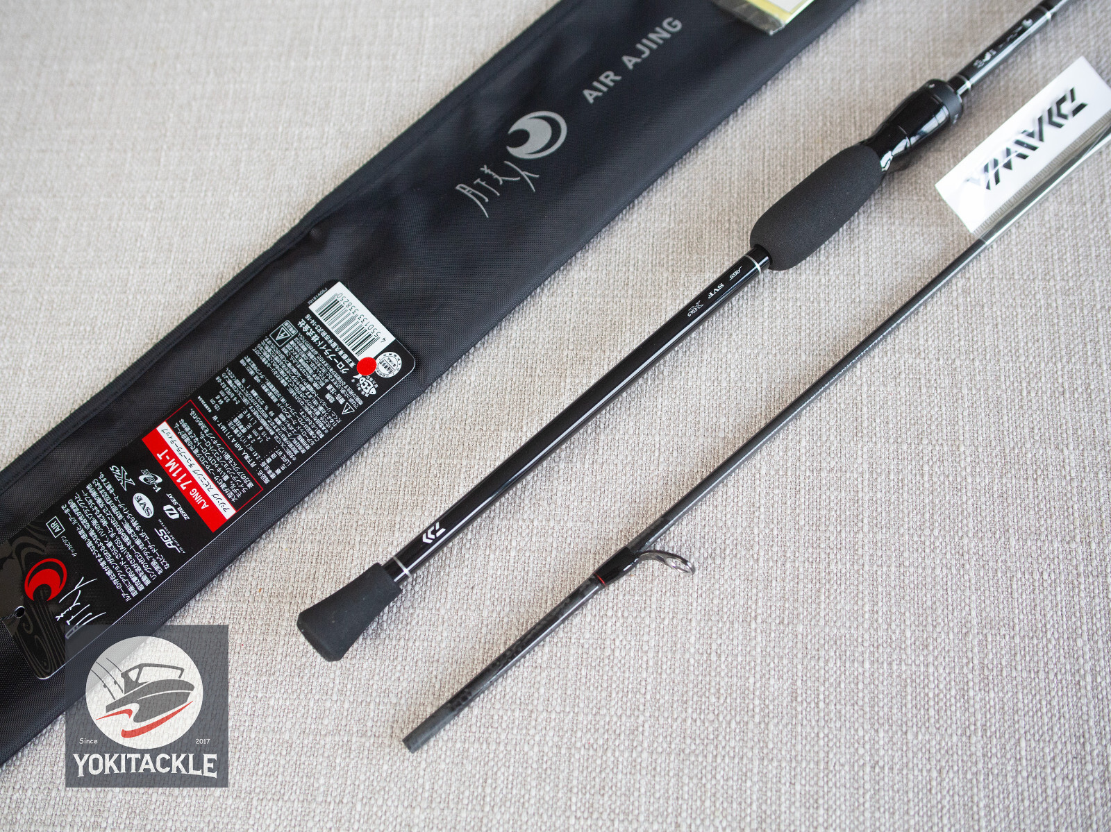 Daiwa GEKKABIJIN AIR AJING 711M-T – W Spinning Rod Shipping From JAPAN