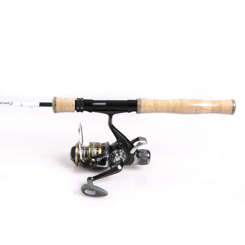 Converse 2in1 Fly/Spin Travel Rod, 7ft6 4/5wt 5pcs fly fishing rod spinning rod