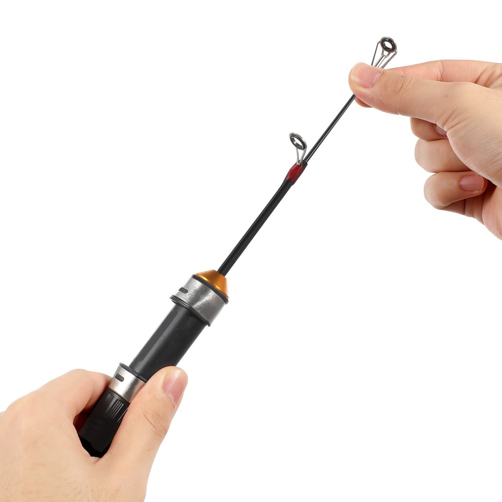 64cm Telescopic Fishing Rod Carbon for Winter Ice Fishing