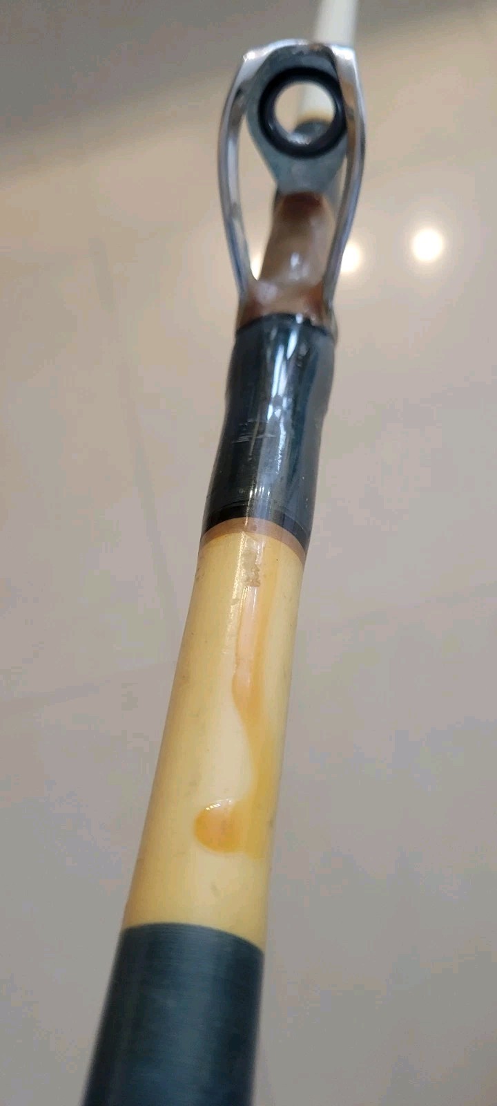 Sabre Style 6’6” Custom Made Turbo Guides Handle Wooden Fishing Rod Made In USA