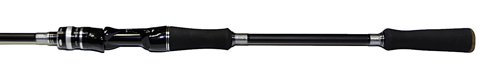 Fishing Spinning Rod Carbon Fiber Medium Fast Lightweight Portable Black 7ft 8ft