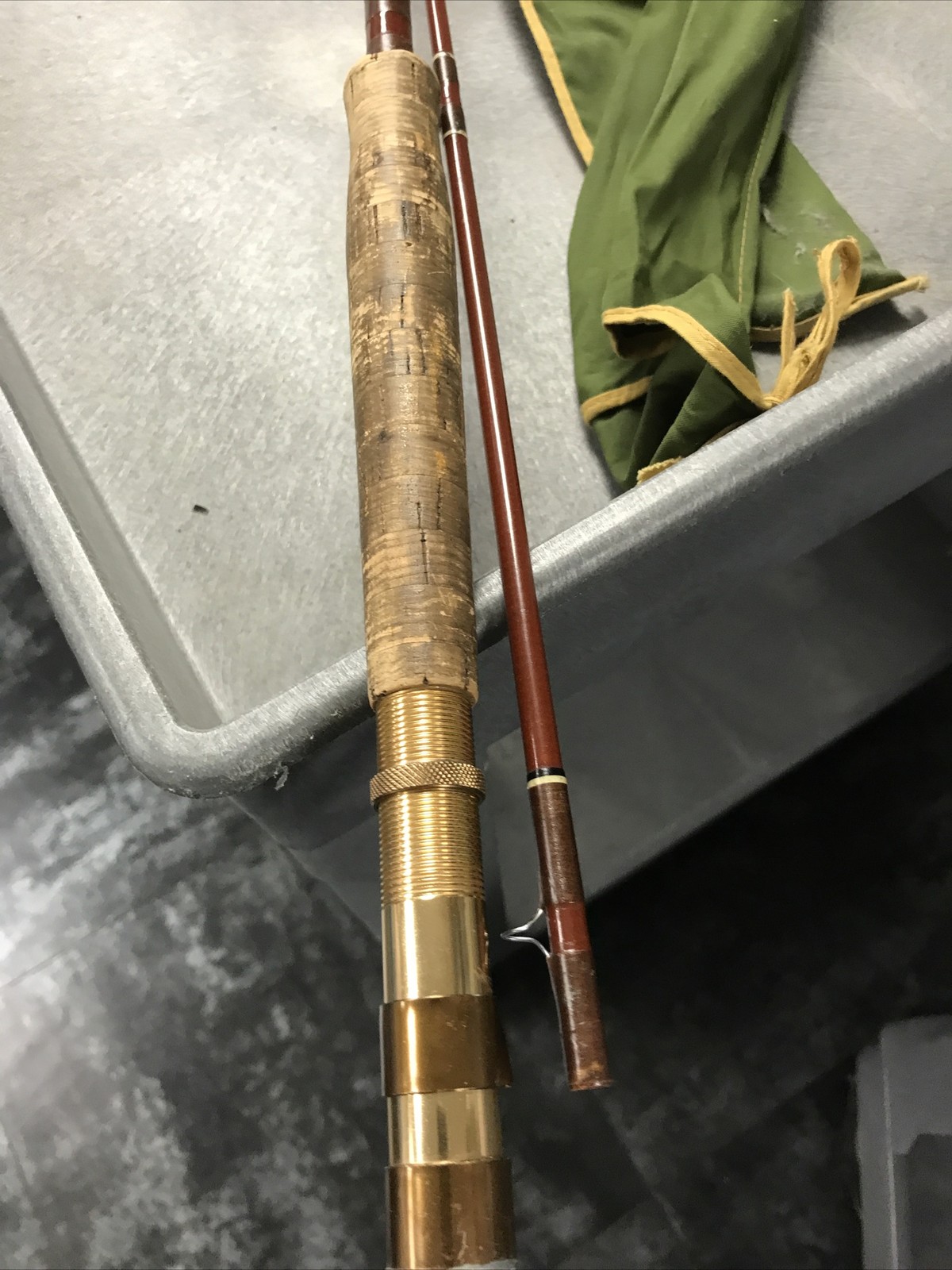 Vintage FENWICK Feralite FF79 Fly 8′ Rod made in USA #G100528 – 6 fly wt.