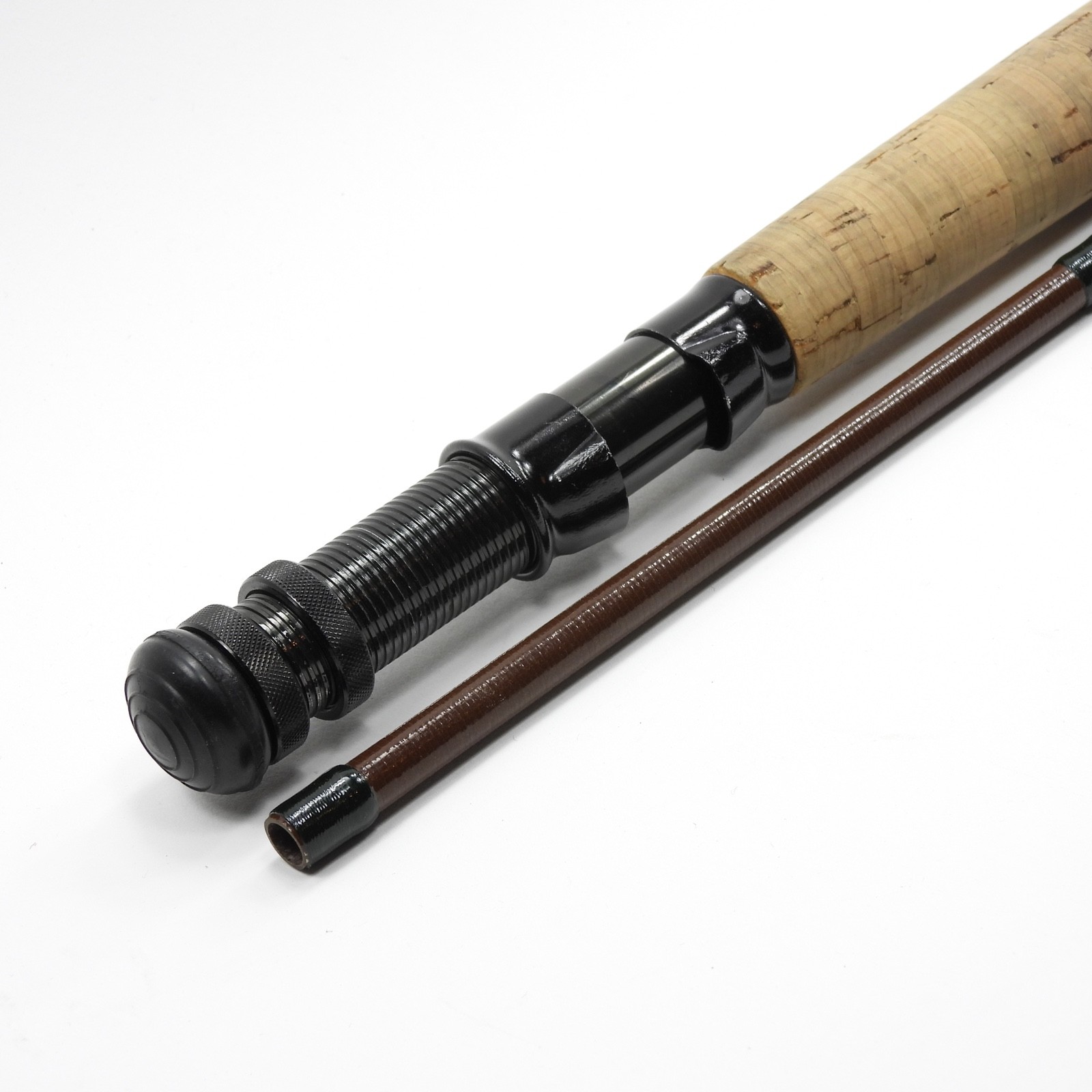L.L. Bean Fiberglass Fly Fishing Rod. 8’ 6”. 7wt. W/ Tube & Sock.