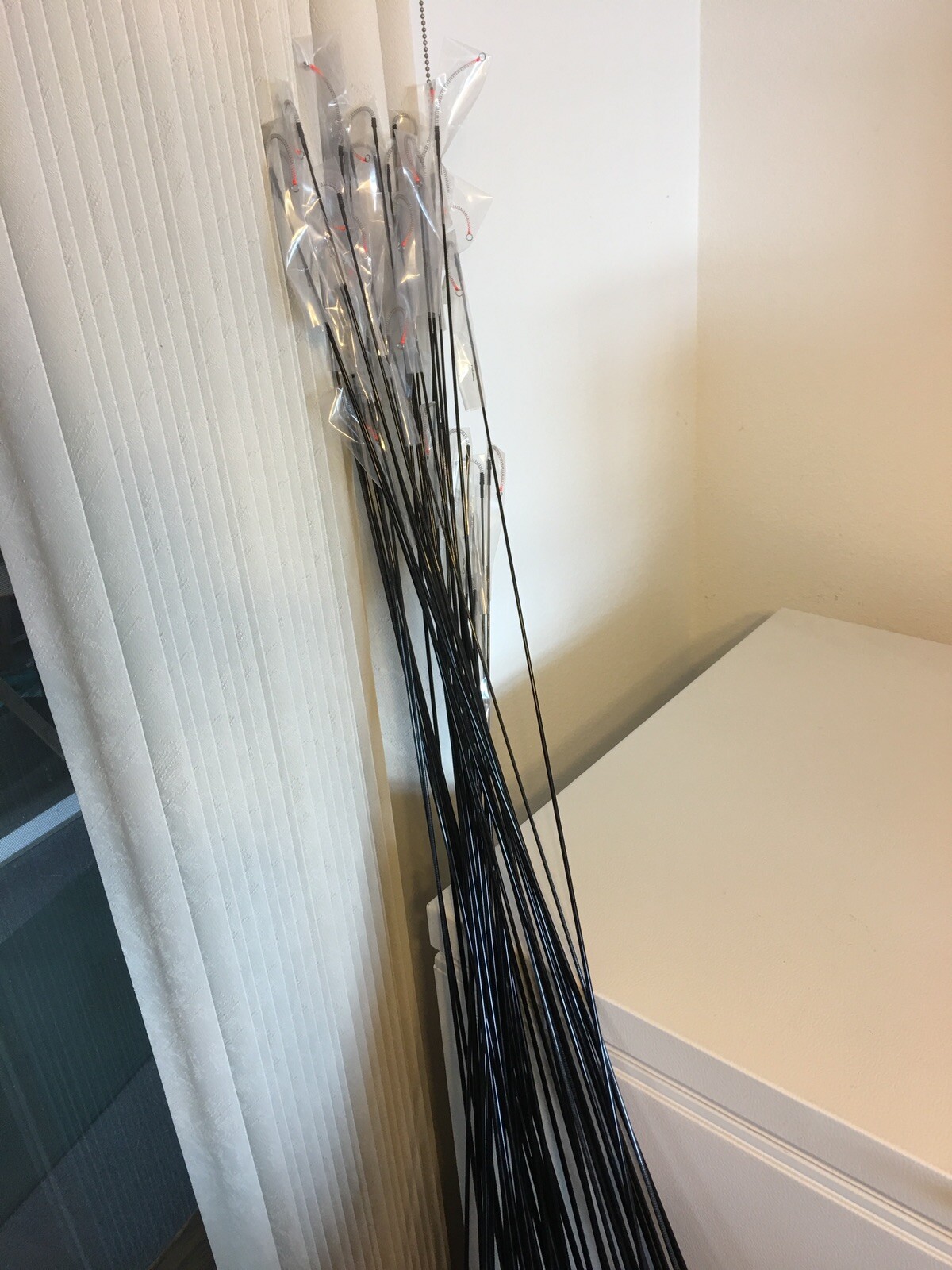 Custom E-glass Ice Fishing Pole
