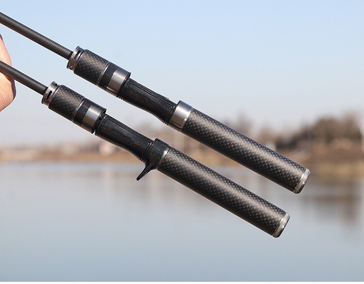 Telescopic Spinning Casting Rod 1.5m/1.68m/1.8m Portable Travel Rod Carbon Fiber