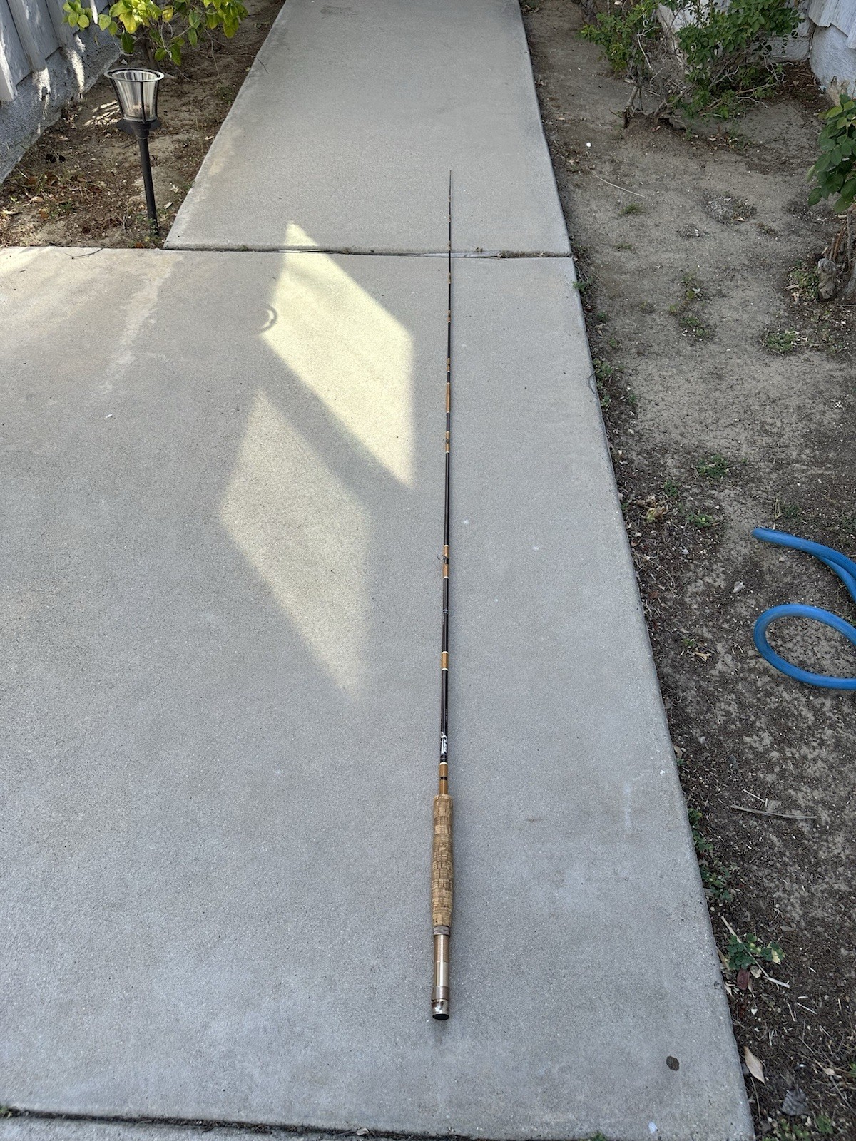 SABRE 8.5 ft 2-PIECE CUSTOM MADE F173 NYPOXY GLASS 7 Line Test Fly Fishing ROD