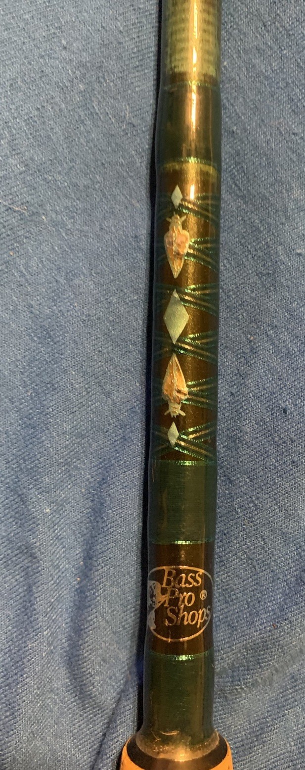 Vintage Bass Pro Shops “Rick Clunn X “Signature Series 7’ MH IM8 Casting Rod
