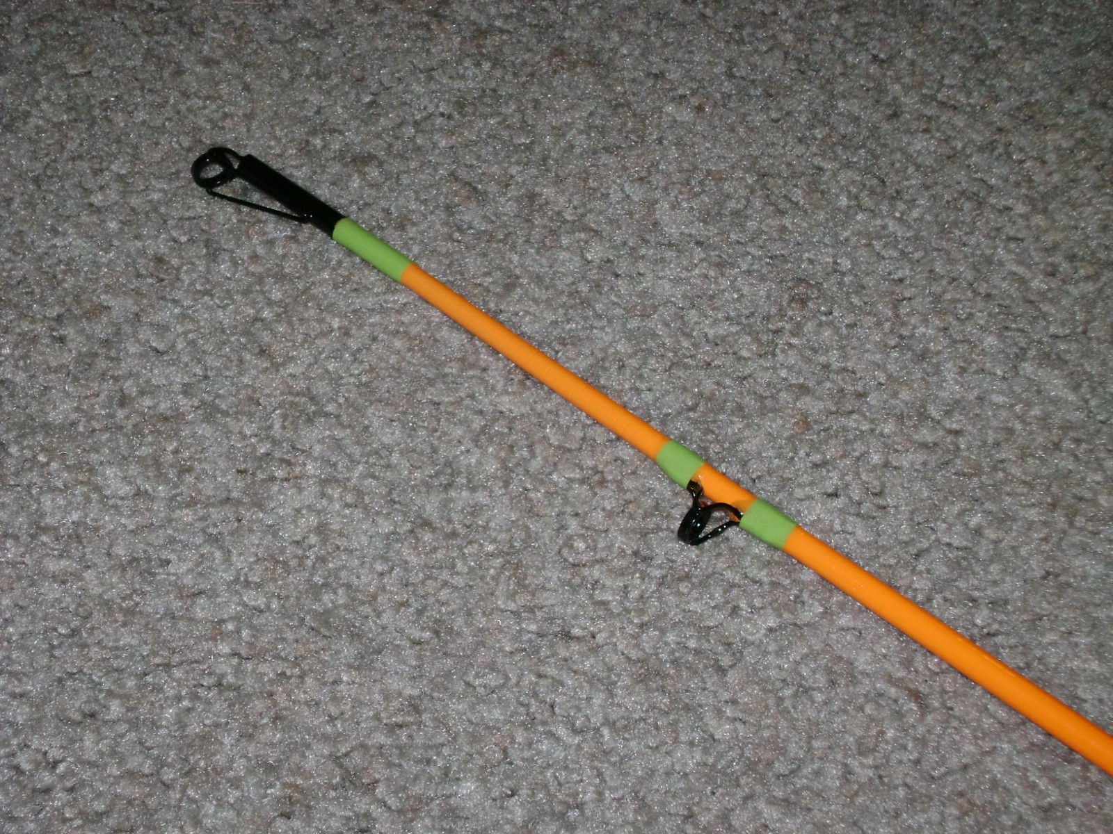 GLOW ROD MEAT HUNTER EXTREME 10′ ORANGE GLOW Casting Rod – BIG FISH, STRIPER !