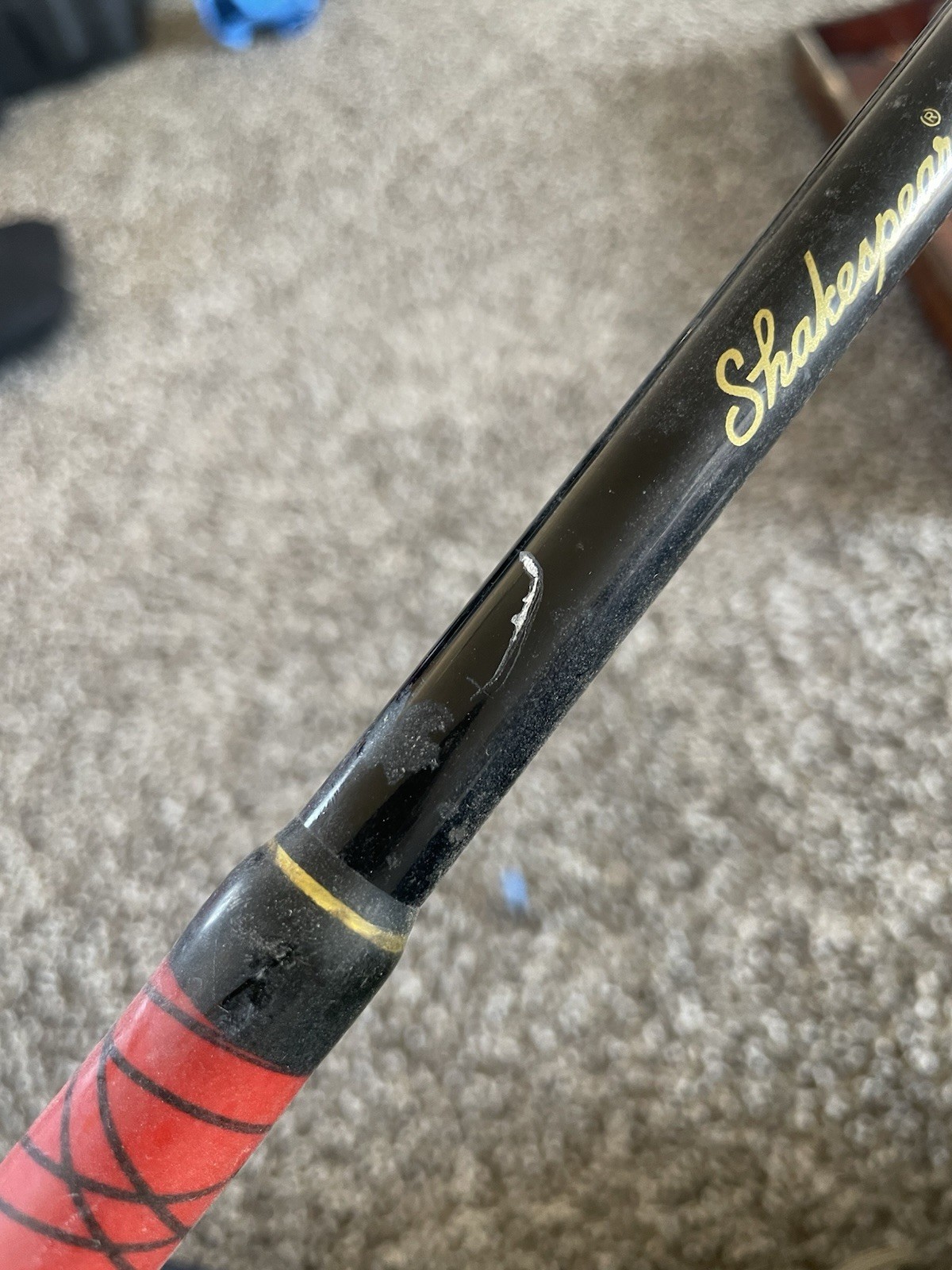 Shakespeare Sturdy Stick BWB 125 7’ Trolling Fishing Rod Breathless 1pc