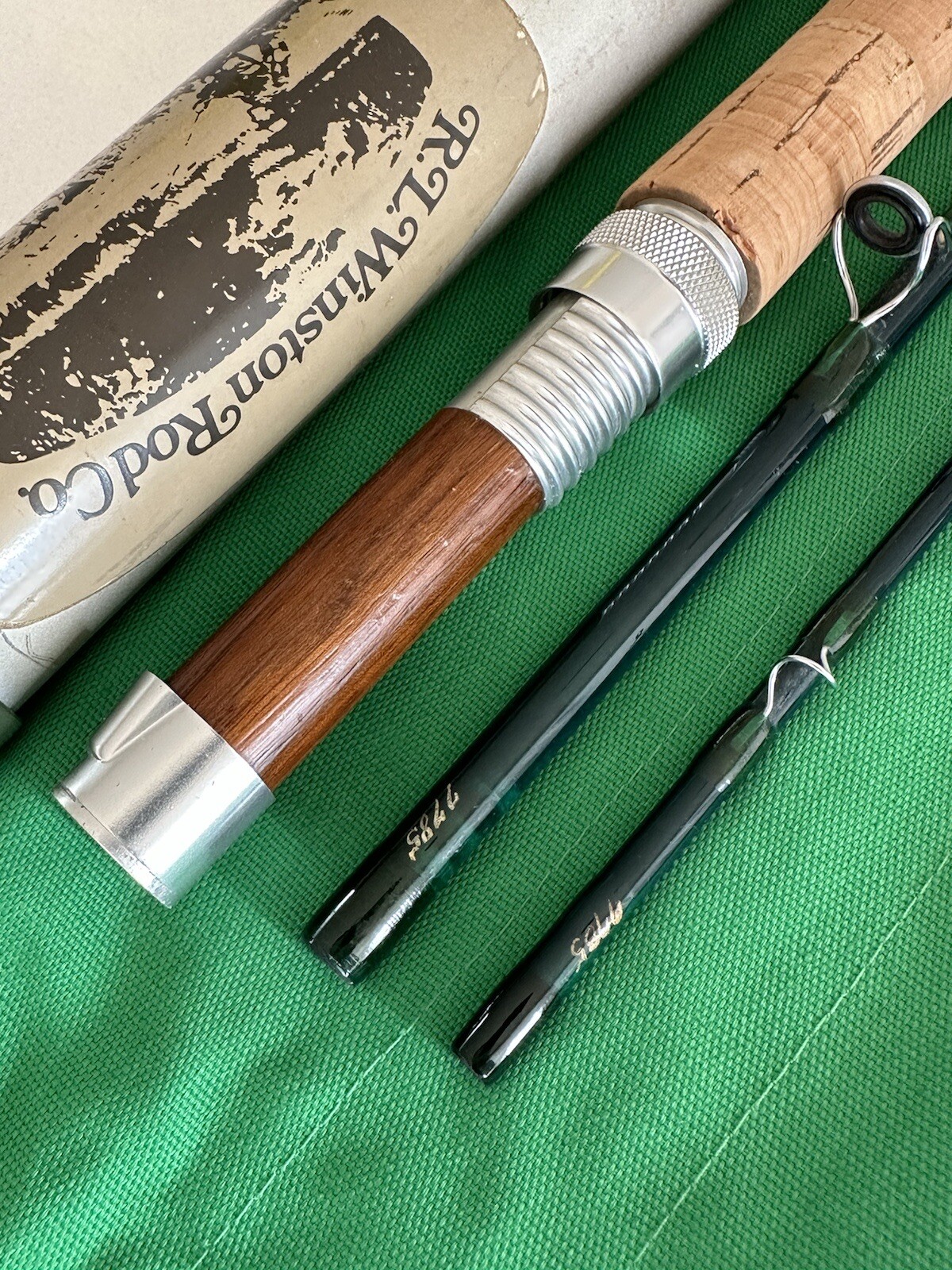 **BEAUTIFUL** RL WINSTON 8wt 9’ft~3pc FlyRod! LOW SERIAL # 7785￼￼🔥