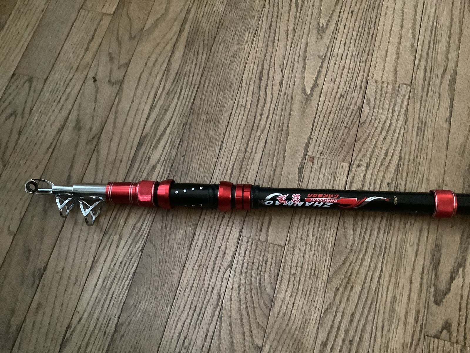 ZHANMOA Tech Pro 2x Power Carbon 450 Surf Rod NEW
