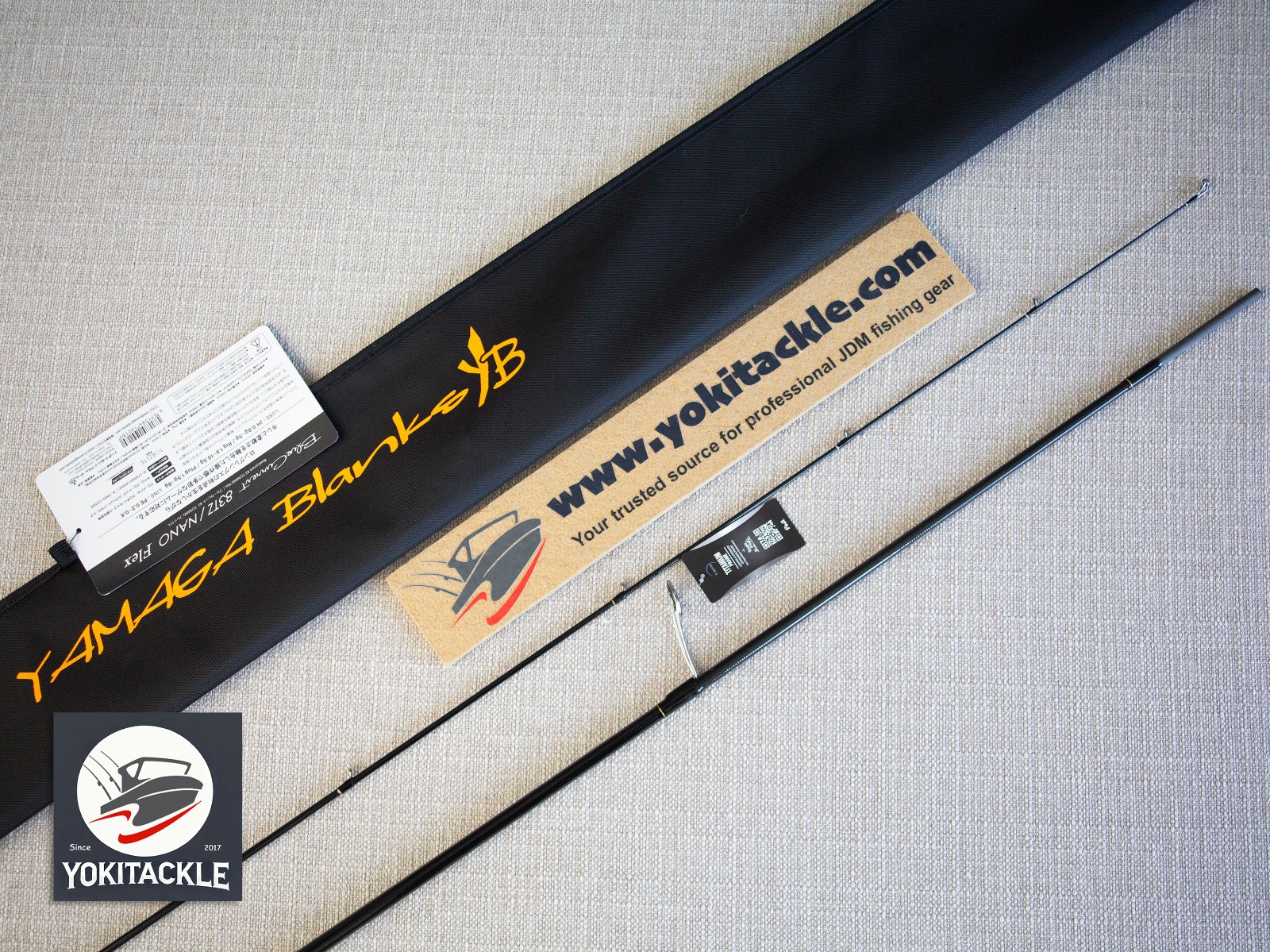 Watch Product Video-YAMAGA Blanks BlueCurrent 83/TZ NANO Flex Fishing Rod A3