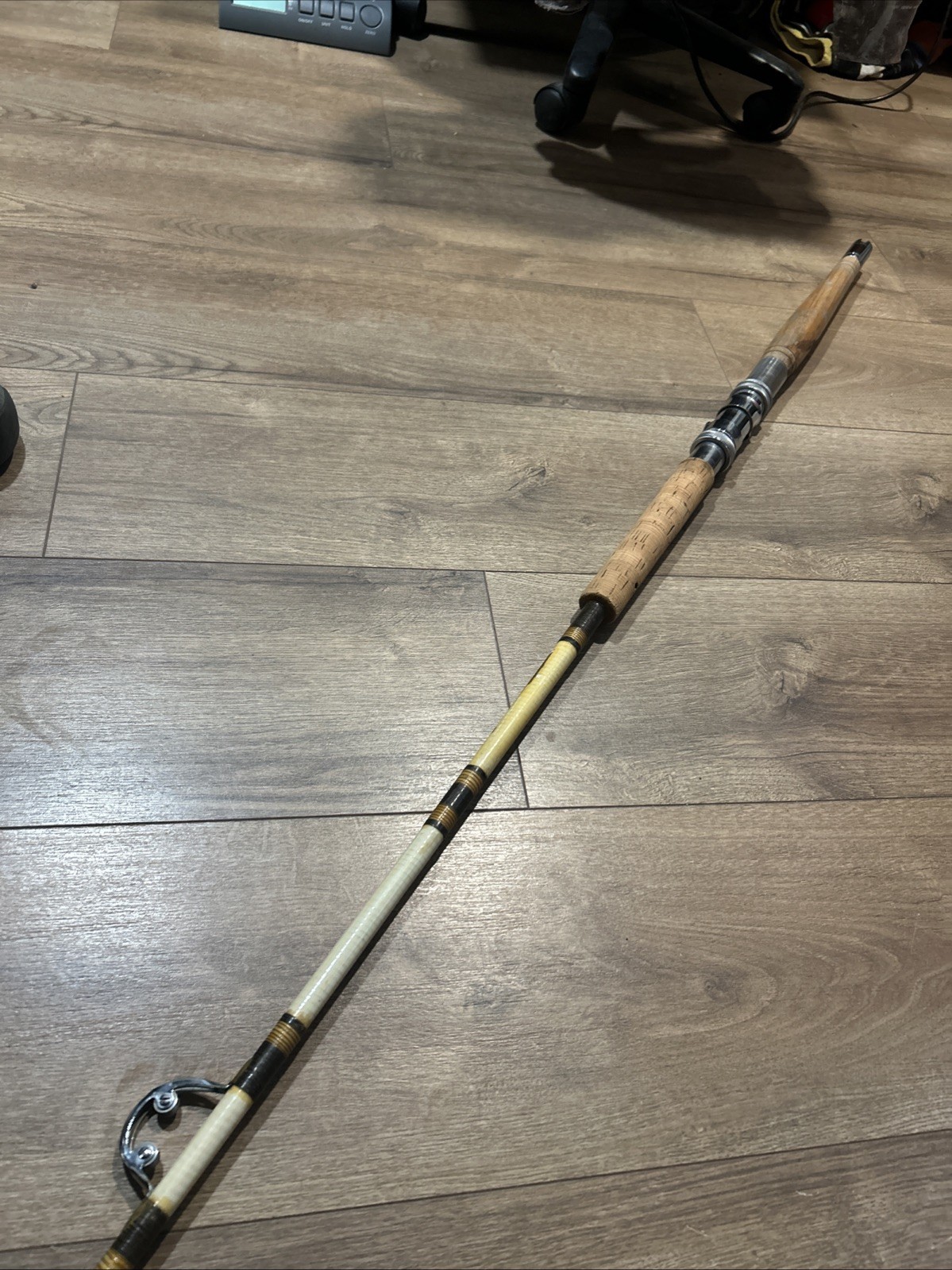 Vintage 6’6” Shakespeare Wondered Trolling Rod, Boat Fishing 30LB Class, One Pc