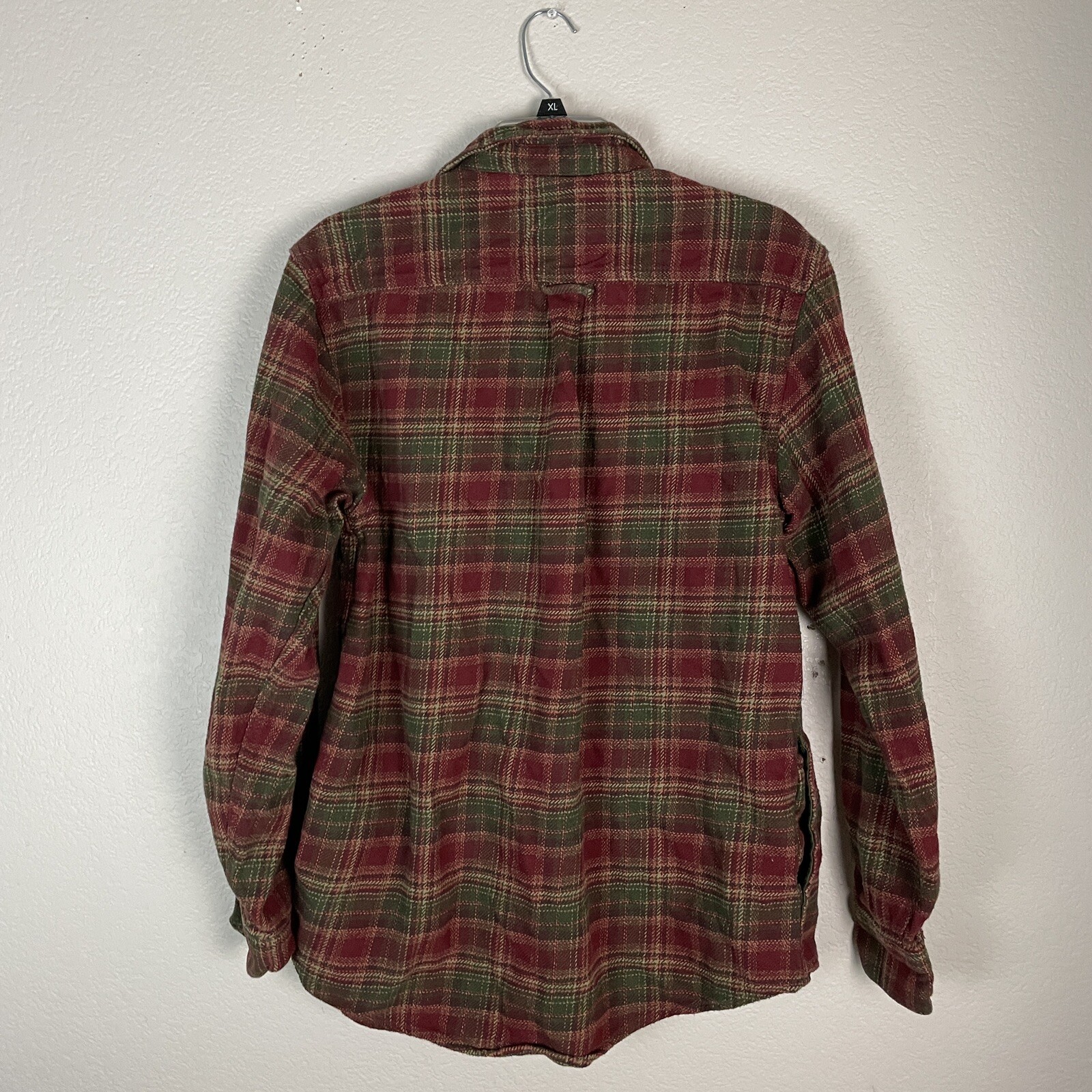 Orvis Plaid Flannel Shirt Mens Size Medium