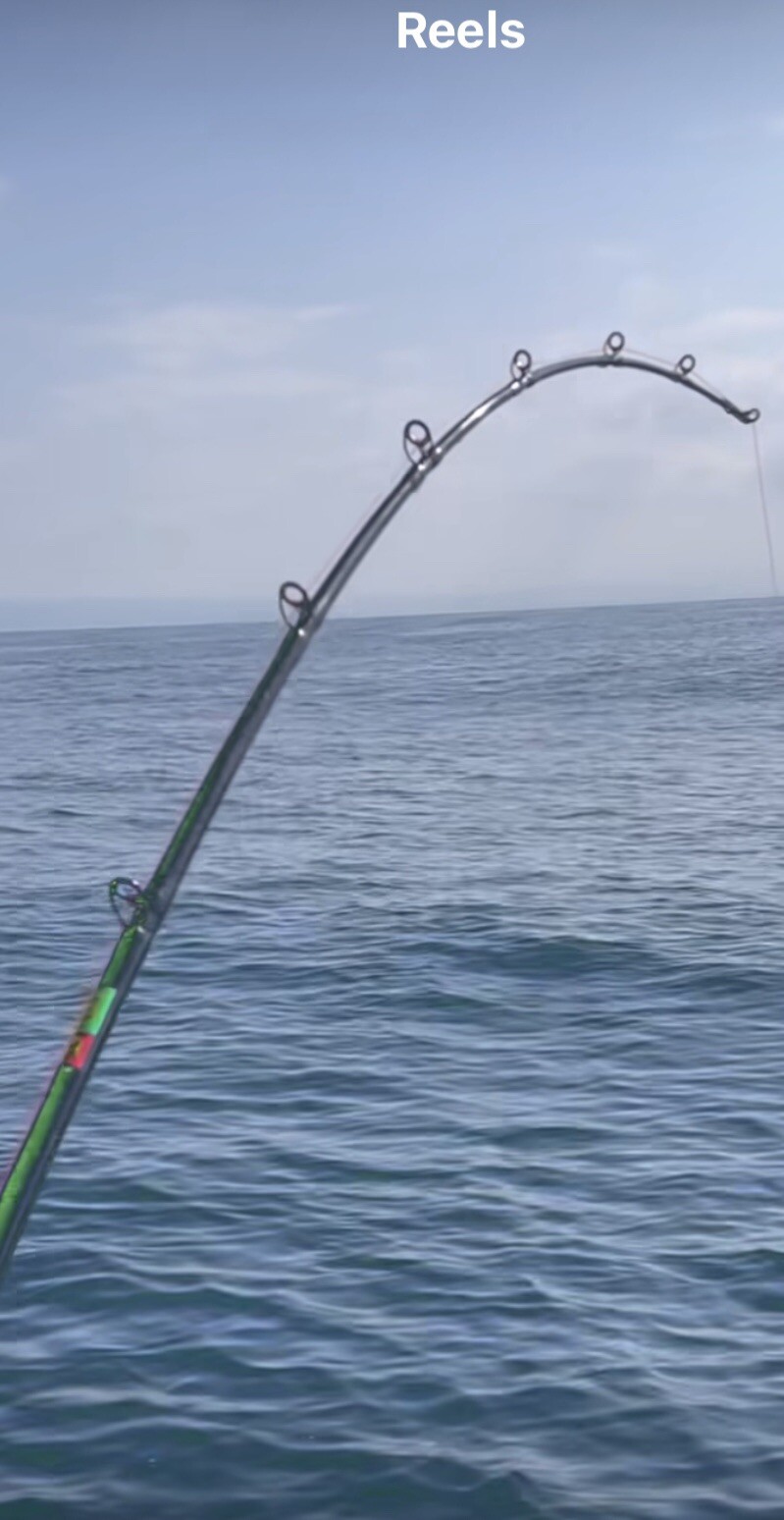 🔥 Custom Creation 7’6” Big Fish Rod. 250-500+ gr. Jigs. 40lb. to ? OFFSHORE