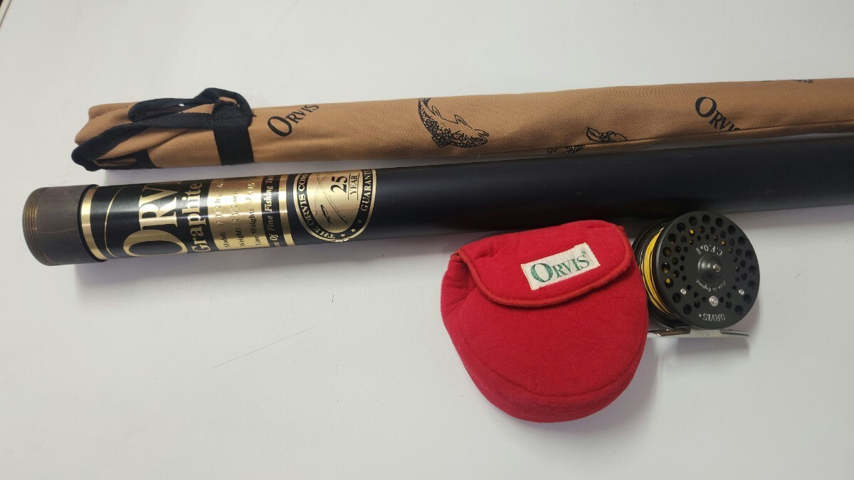 Old Orvis fly rod, Brook Trout #4, #7 Orvis CFO III set ORVIS