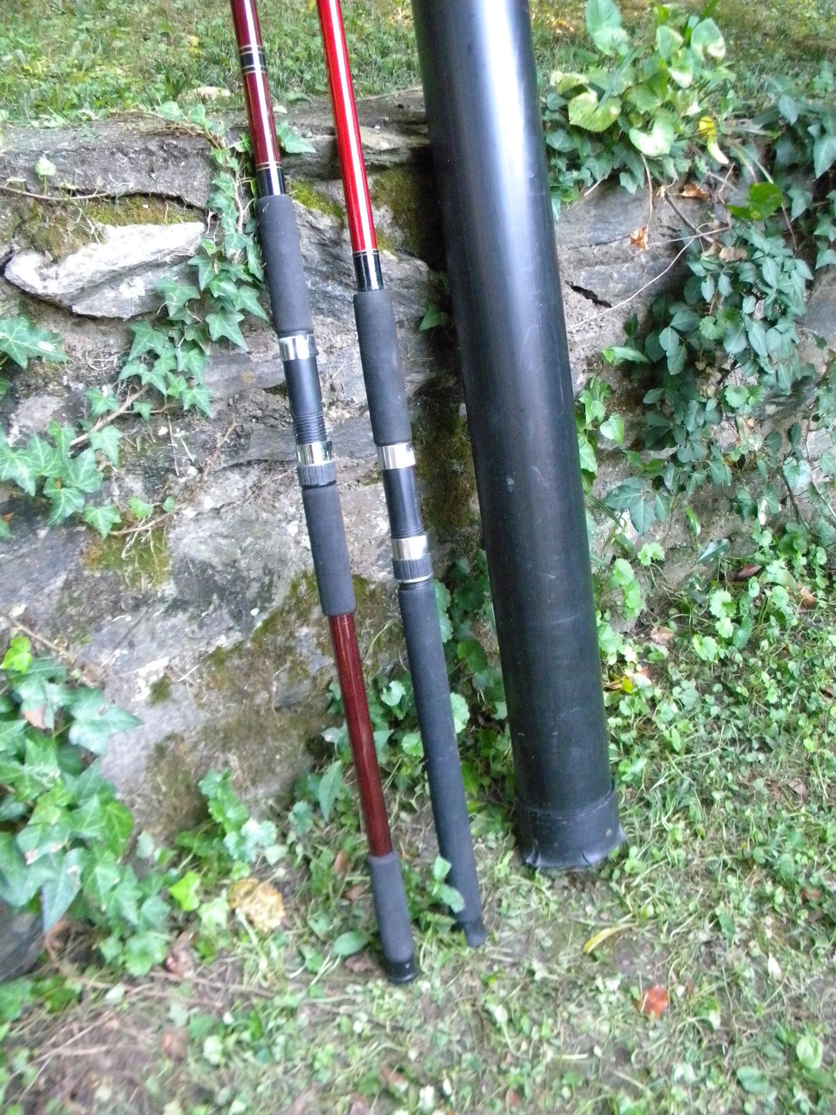 KwikStix #1506, 10′ & Diawa Apollo Gold, #1921H, 11′ with Phantom case.
