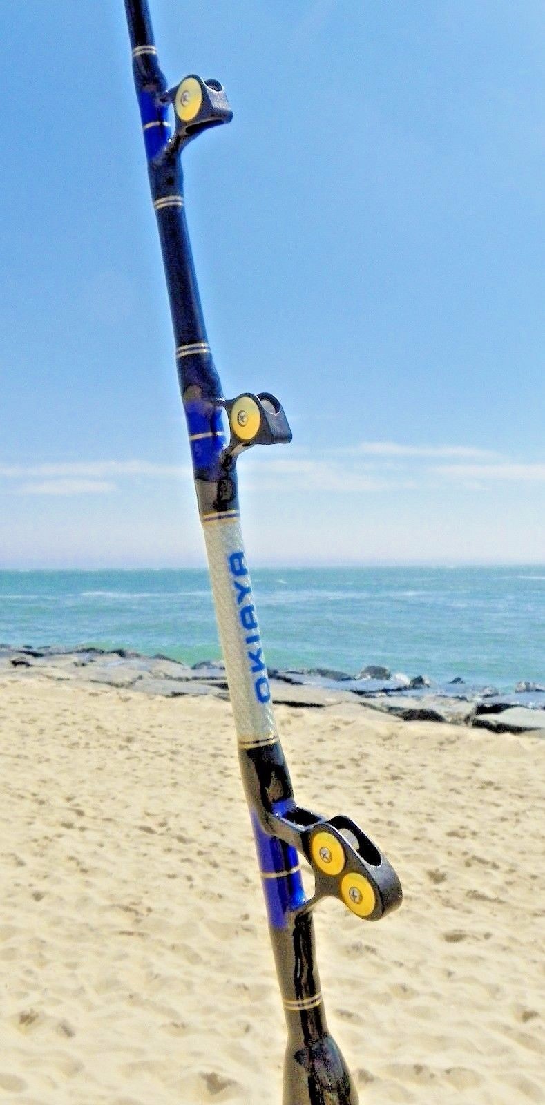 OKIAYA STRAIGHT BUTT 80-130LB VENOM PRO Trolling Rod For PENN OR TIAGRA