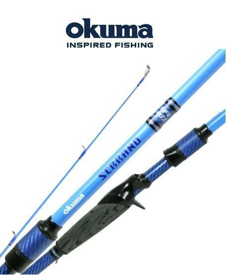 Okuma Serrano 7’3″ Heavy Casting Rod SRNC731H