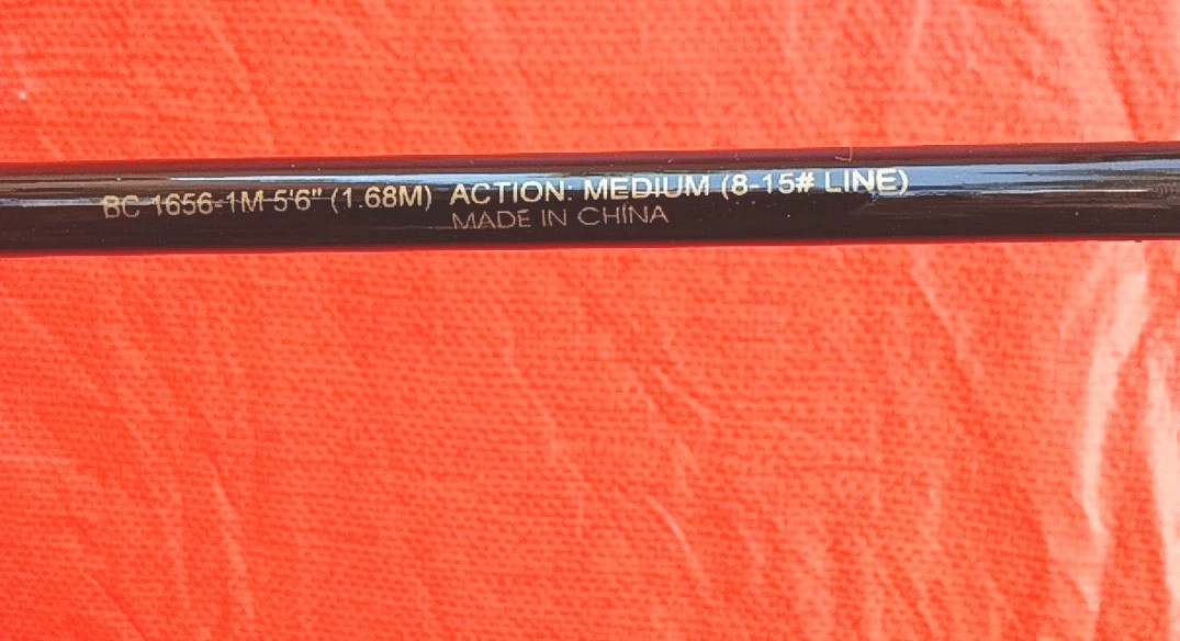 Shakespeare Supra TM BC 1656 1M BAITCASTING Fishing Rod BRAND NEW VTG RARE OOAK