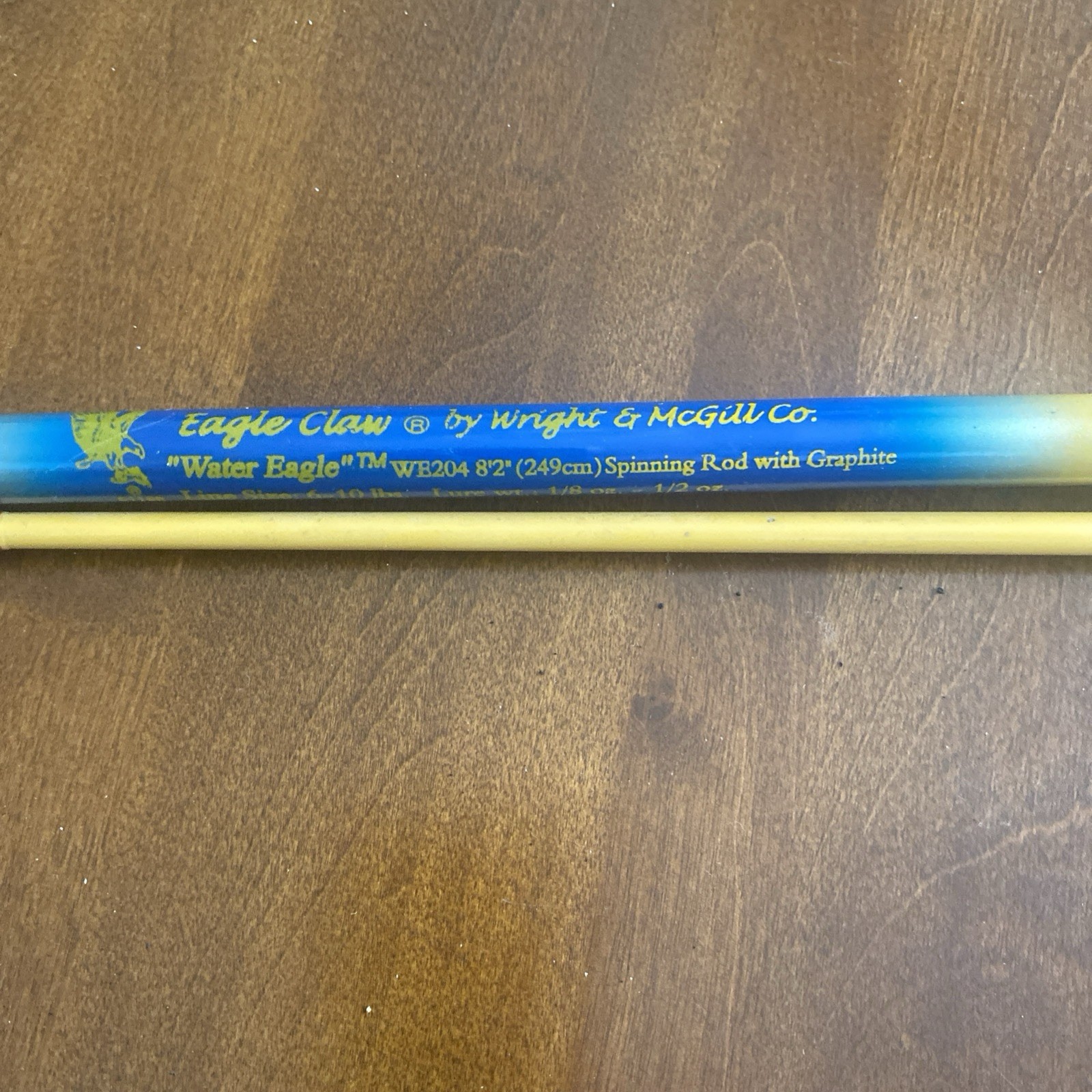 Eagle Claw “Water Eagle” WE 504 8’ Casting Rod Graphite Composite 2pc MINT