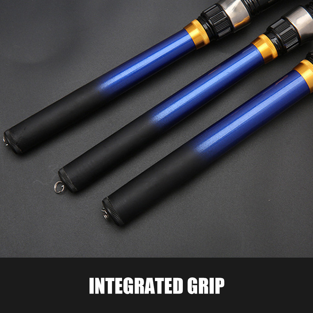 Carbon Fiber Telescopic Fishing Rod Pole Sea Saltwater Freshwater Equipment